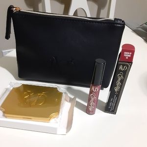 KVD Liquid Lipstick, Mirror and small cosmetic bag
